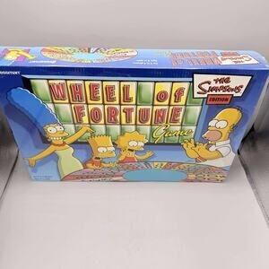 Wheel of Fortune Simpsons version NEW SEALED 2004 Homer Marge Maggie and Bart